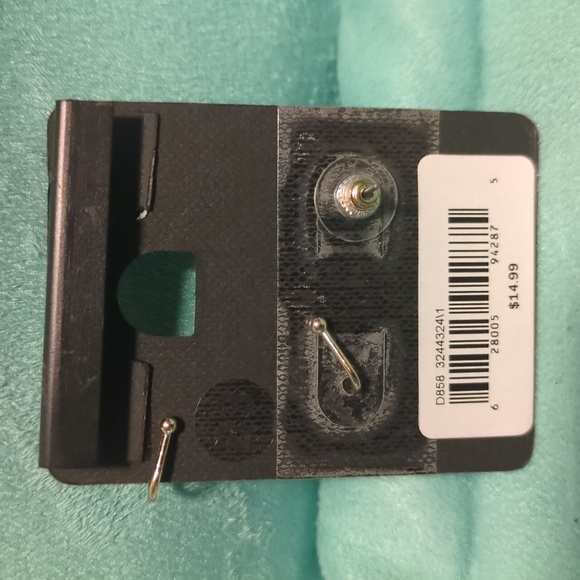 Ava & Aiden Gold Tone Flower Stud Earrings & Matching 1" Ear Cuff | Dainty & Mod - Picture 3 of 5